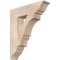 Ekena Millwork Balboa Traditional Smooth Bracket, Douglas Fir, 5 1/2"W x 24"D x 28"H BKT06X24X28BOA01SDF - alternate 1